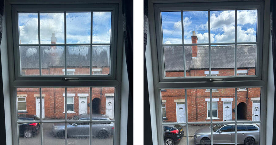 Replacing Misted Double Glazing in Newark
